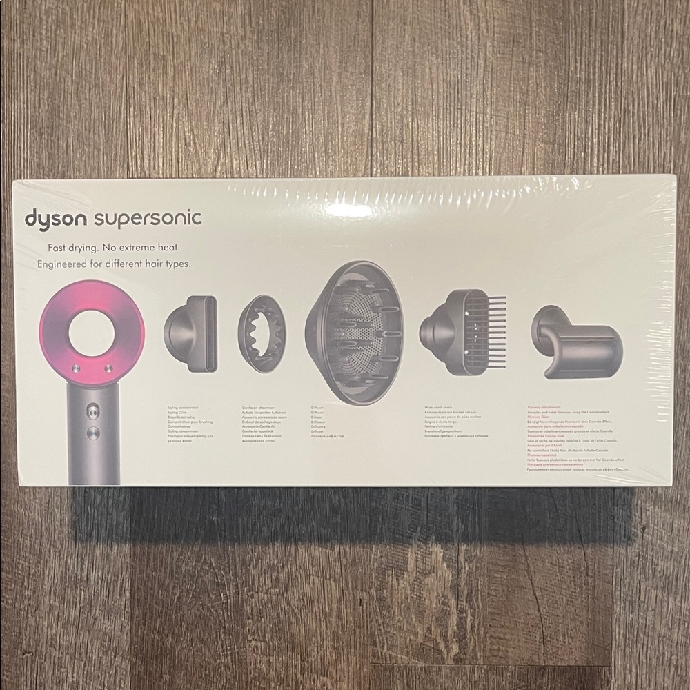 Dyson Supersonic Hair Dryer in Fuchsia and Silver